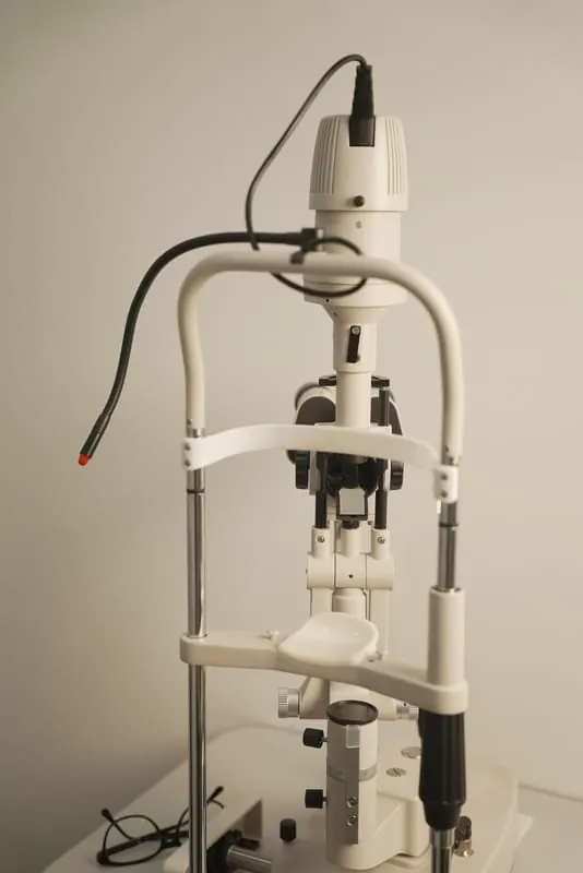 Eye examination equipment at Haven View Optics